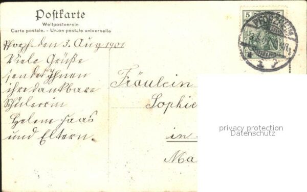 Pforzheim Bahnhofstrasse Kaiser Wilhelmdenkmal – Bild 2