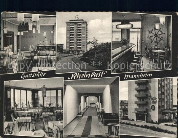 Mannheim Restaurant Rheinlust Rheinvorlandstrasse 10 Kegelbahn