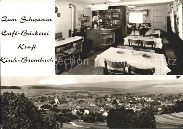 Kirchbrombach Cafe Baeckerei zum Schwanen