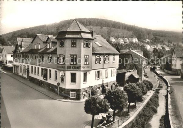 Zell Odenwald Gasthaus Pension zur Krone Georg Klein