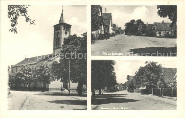 Honau Ortenaukreis Hauptstrasse Kirche