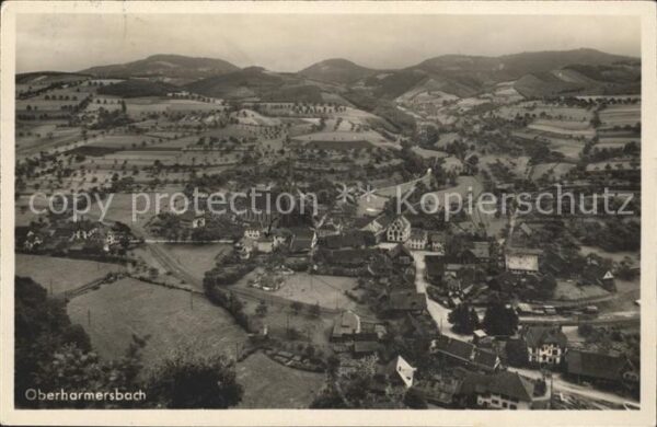 Oberharmersbach Fliegeraufnahme