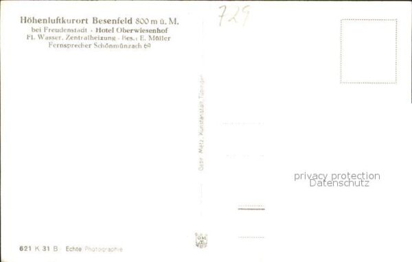 Besenfeld Hotel Oberwiesenhof – Bild 2