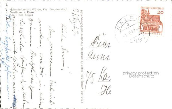 Freudenstadt Gasthaus zur Rose – Bild 2