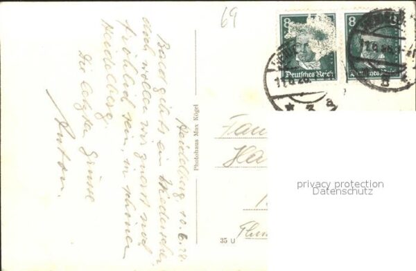 Heidelberg Neckar Gasthaus zum roten Ochsen Friedrich Spengel Schweizerstuebli – Bild 2