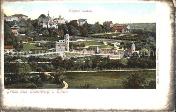 Eisenberg Thueringen Geyers Garten