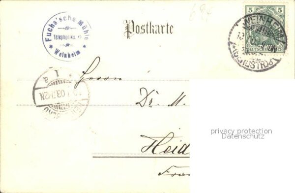 Weinheim Bergstrasse Schloss Fuerstenau – Bild 2