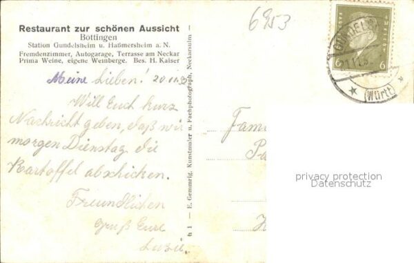Bottingen Restaurant zur schoenen Aussicht – Bild 2