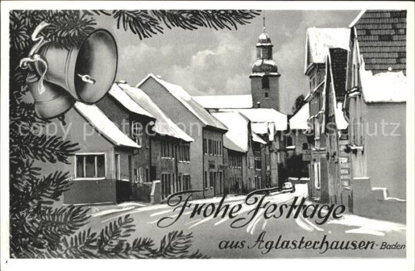 Aglasterhausen Festtagskarte