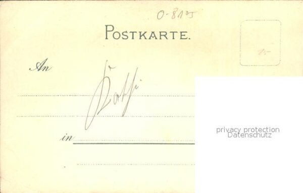 Moritzburg Sachsen Schloss Kuenstlerkarte – Bild 2