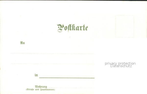 Wuerzbach Mann und Frau in Tracht Kuenstlerkarte – Bild 2