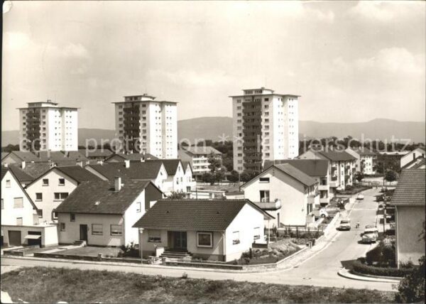 Rastatt Danziger Strasse Hochhaeuser