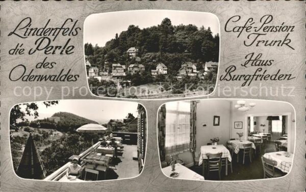 Lindenfels Odenwald Pension Haus Burgfrieden