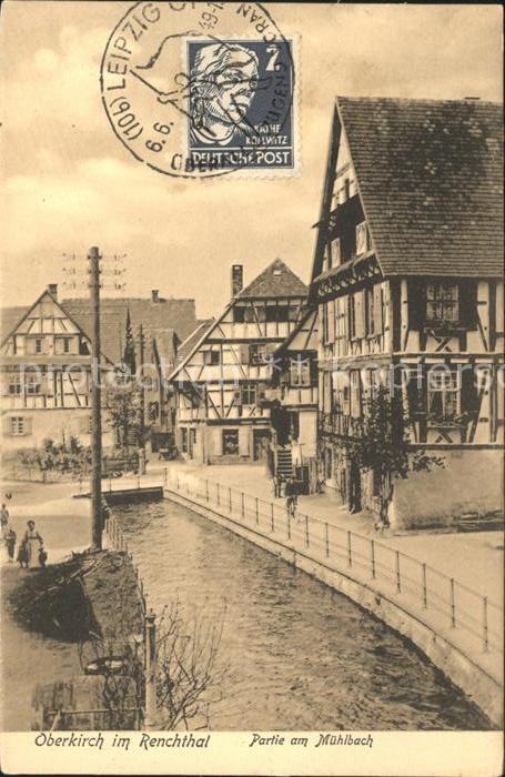 Oberkirch Baden Partie am Muehlbach