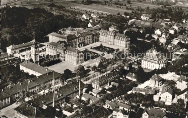 Bruchsal Schloss Fliegeraufnahme