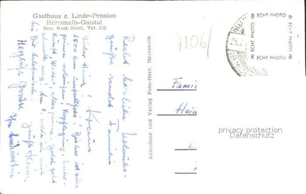 Bad Herrenalb Gasthaus z. Linde – Bild 2