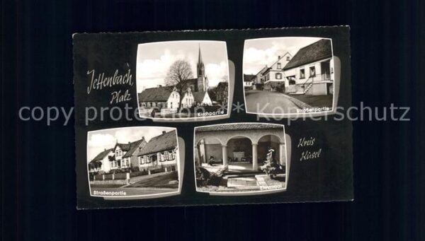 Jettenbach Pfalz Kirchpartie Strassenpartie Ehrenmal