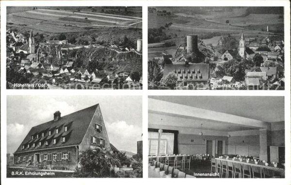 Hohenfels Oberpfalz B.R.K. Erholungsheim Innenansicht