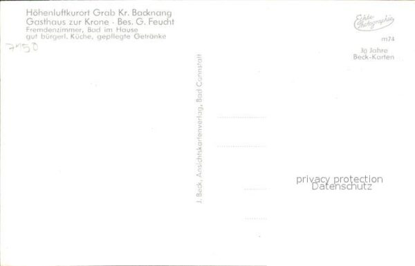 Grab Gasthaus zur Krone – Bild 2