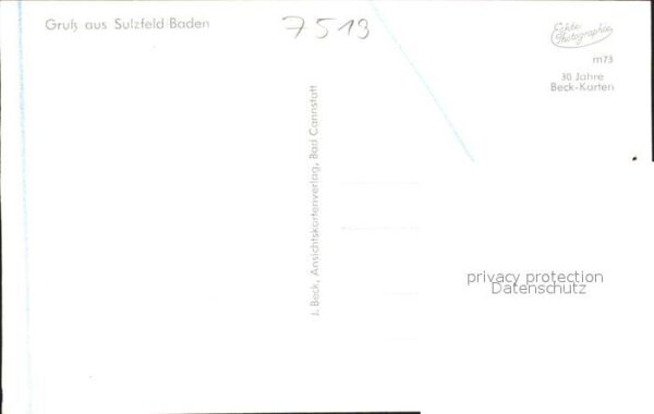 Sulzfeld Baden – Bild 2