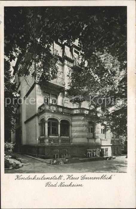 Bad Nauheim Kinderheilanstalt Haus Sonnenblick