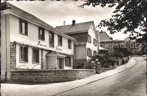 Bad Koenig Odenwald Waldstrasse Haus Rose