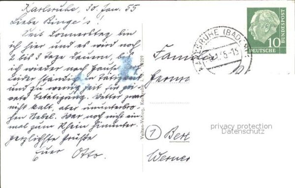 Karlsruhe Baden Siemens-Werke Siedlungen – Bild 2