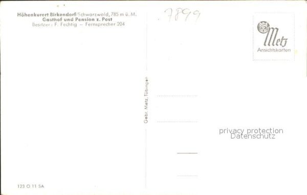 Birkendorf Gasthof Pension z. Post – Bild 2