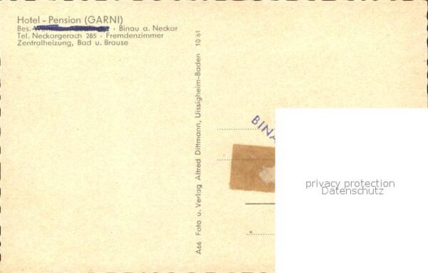 Binau Hotel-Pension Garni – Bild 2