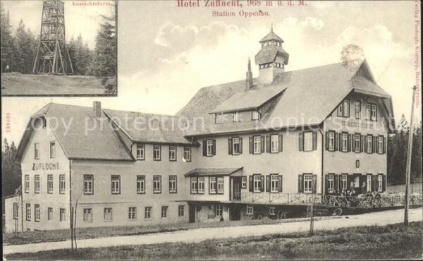 Oppenau Hotel Zuflucht Aussichtsturm