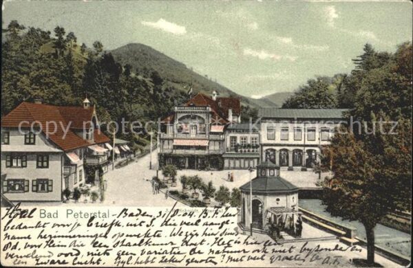 Bad Peterstal-Griesbach Litho