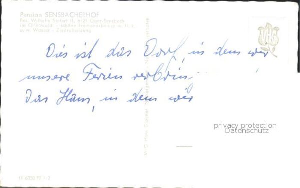 Sensbachtal Pension Sensbacherhof – Bild 2