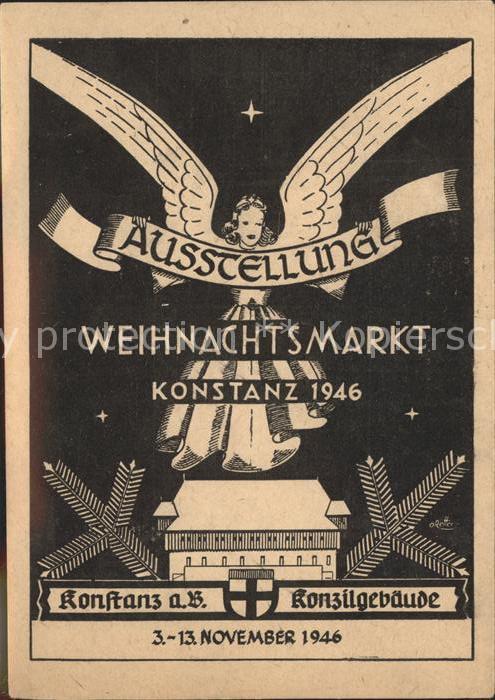 Konstanz Bodensee Weihnachtsmarkt Konzilgebaeude