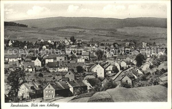 Ronshausen Blick vom Kehlberg