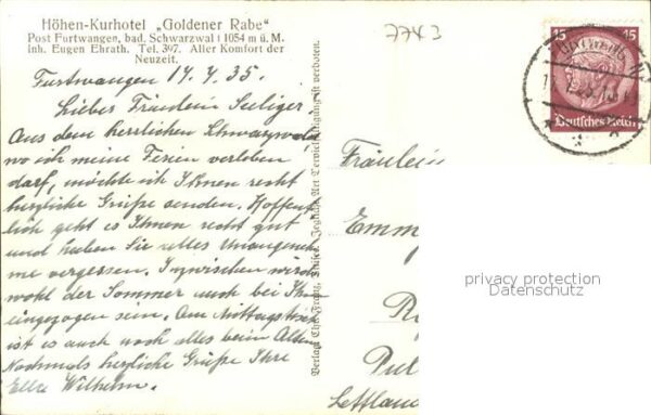 Furtwangen Kurhotel Goldener Rabe – Bild 2