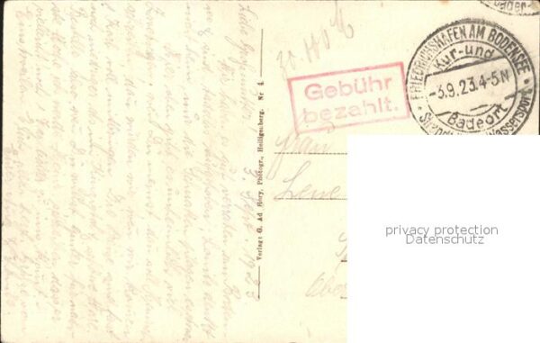 Hagnau Bodensee Baeckerei zum alten Loewen Ferd. Spannagel – Bild 2