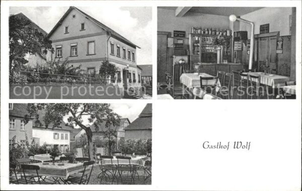 Tiefenbach Hunsrueck Gasthof Wolf