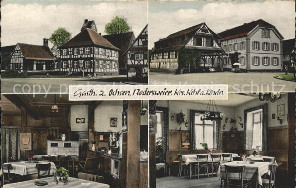 Bodersweier Gasthof z. Ochsen
