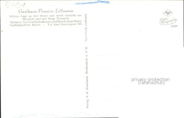 Mosel Region Gasthaus Pension Lellmann – Bild 2