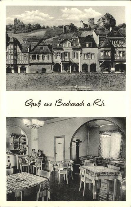 Bacharach Rhein Weinstube Fuerstenberg