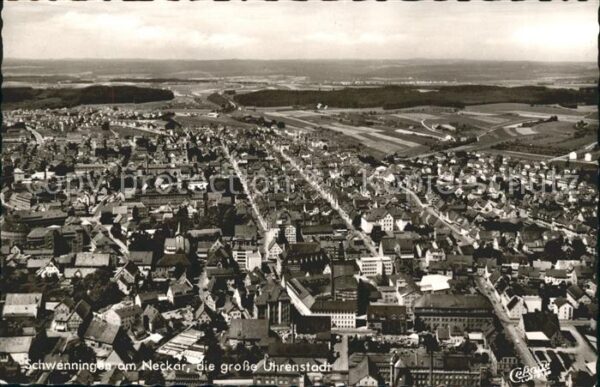 Schwenningen Neckar Fliegeraufnahme