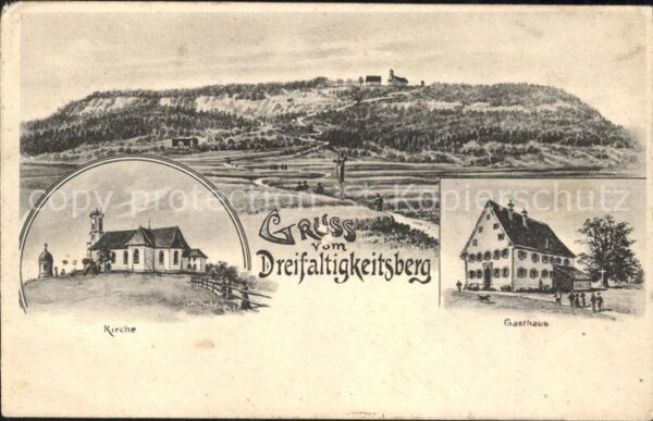 Spaichingen Dreifaltigkeitsberg Kirche Gasthaus