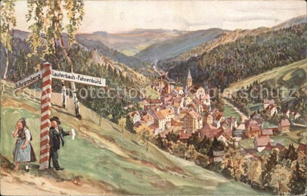 Lauterbach Schwarzwald Litho