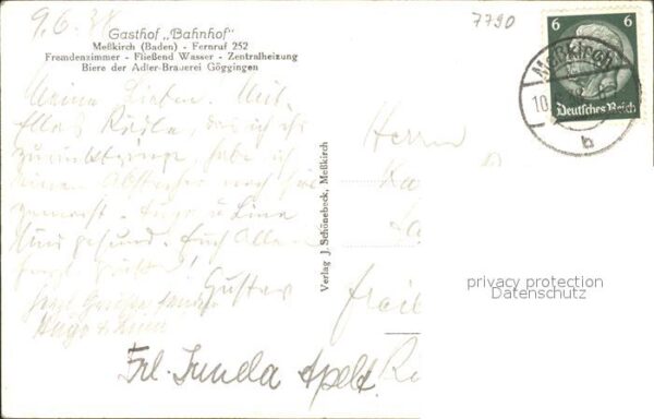 Messkirch Gasthof Bahnhof – Bild 2