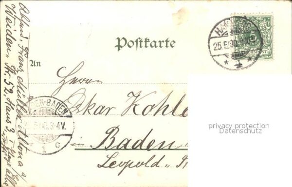 Hamburg Seewarte u. St. Pauli Faehrhaus – Bild 2