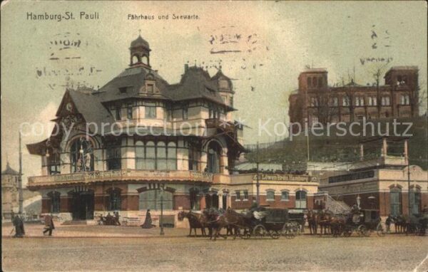 Hamburg St. Pauli Faehrhaus Seewarte