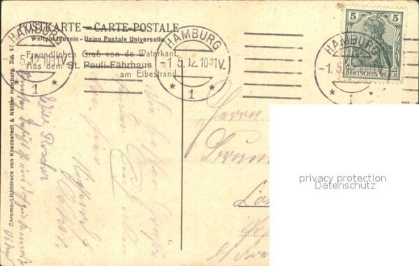 Hamburg St. Pauli Faehrhaus Seewarte – Bild 2