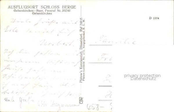 Gelsenkirchen Fliegeraufnahme Schloss Berge – Bild 2