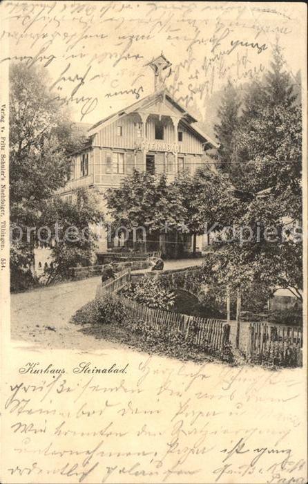 Bonndorf Schwarzwald Kurhaus Steinbad