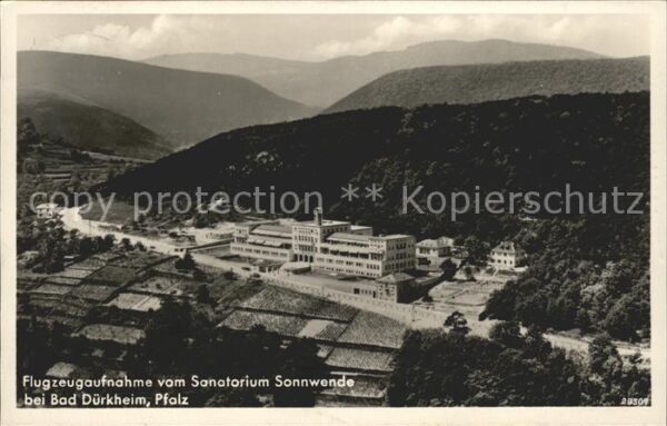 Bad Duerkheim Fliegeraufnahme Sanatorium Sonnwende
